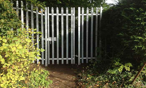 White Pvc Fencing